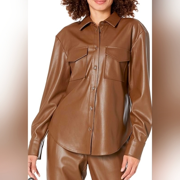 The Drop Pants - The DROP Faux Leather 2 Pc Set XL